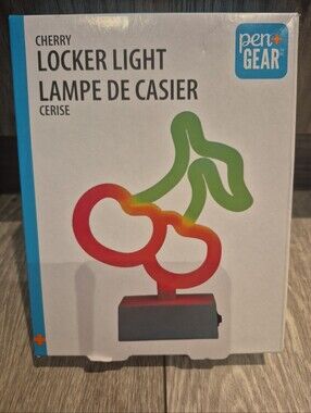 Cherry Locker Light - Red and Green Neon Accent